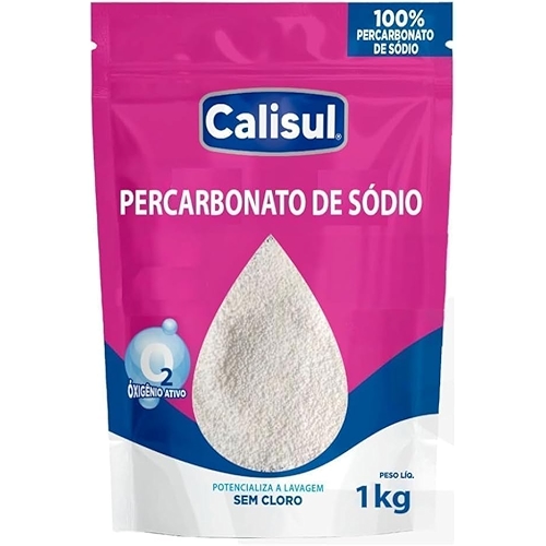 Percarbonato de Sódio 1kg 100% Puro Tira Manchas em Pó Sem Cloro, Biodegradável e Seguro p...
