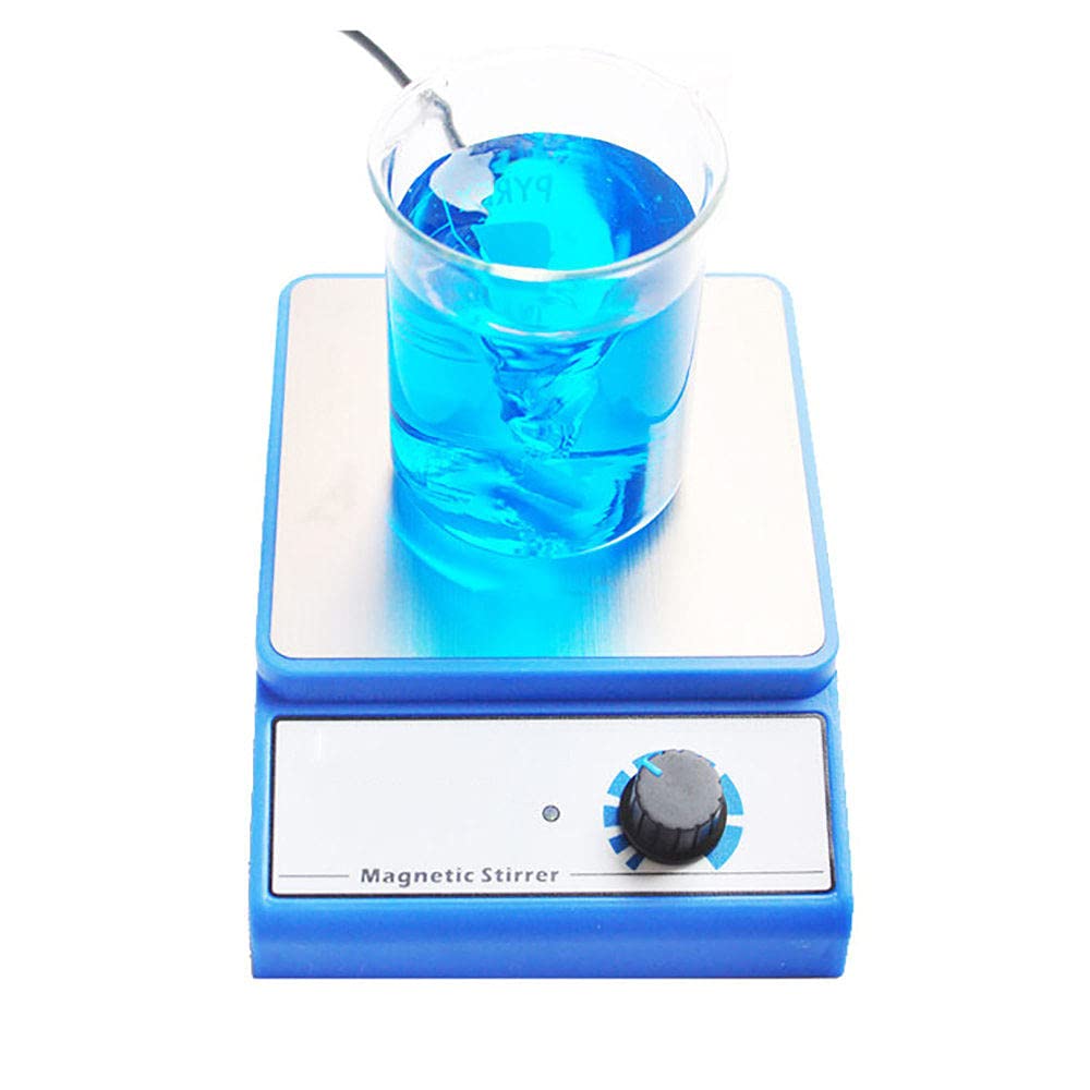 Agitador MagnéTico De Laboratorio, Mezclador Agitador MagnéTico con Barra De AgitacióN Equipo De Laboratorio, 3000 RPM, Capacidad MáXima De AgitacióN 3000 Ml, AgitacióN Potente