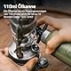 Thous Winds Retro Sturmlaterne, Petroleumlampe Outdoor (Pilzkopf Version), Kerosin Laterne für Outdoor, Camping, Wandern, Terrasse, Picknick - Wasserdichte, Winddicht, mit Tragegriff, Retro Silber