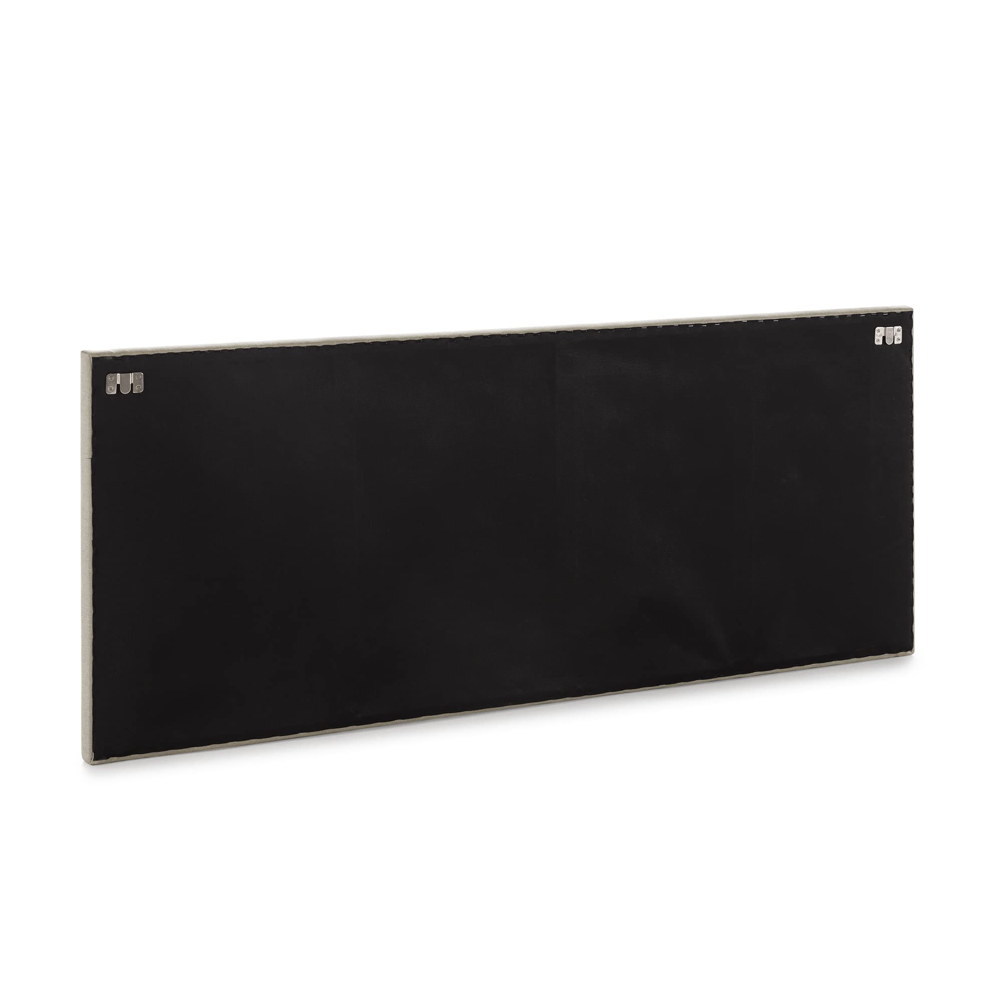 HOMN LIVING Cabecero Aura tapizado en Tela Beige 150x60 cm, Incluye Herrajes y Tornillería