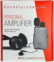 Vista 7 de Amplificador duo con auricular miniatura y auriculares plegables Williams PKT D1 EH pocketalker ultra