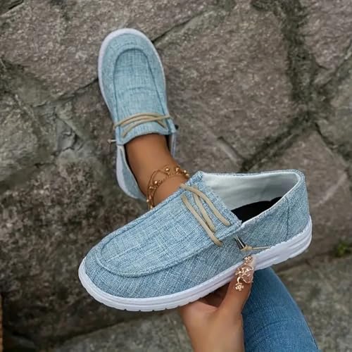 Wide Width Breathable Slip-On Walking Shoes - Comfortable Low-Cut Travel Sneakers3