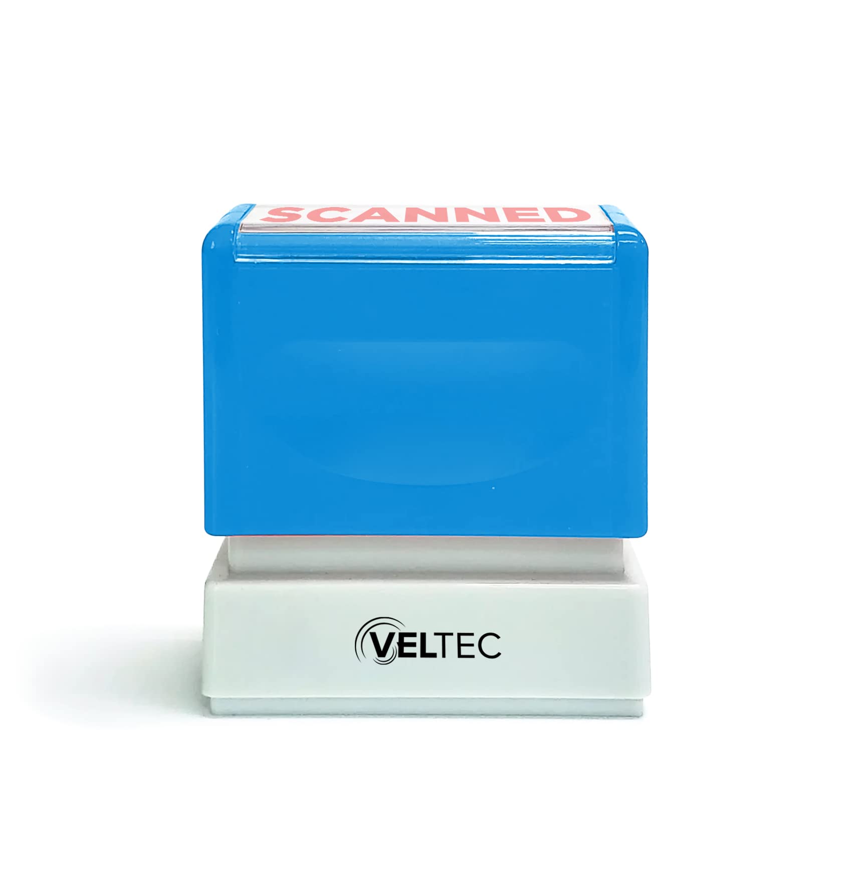 Veltec Timbro pre-inchiostrato, inchiostro rosso (scansionato)
