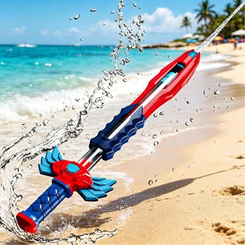 Jouets arroseurs à 5 trous Squirt Soaker haute pression pour baignade extérieure - 2