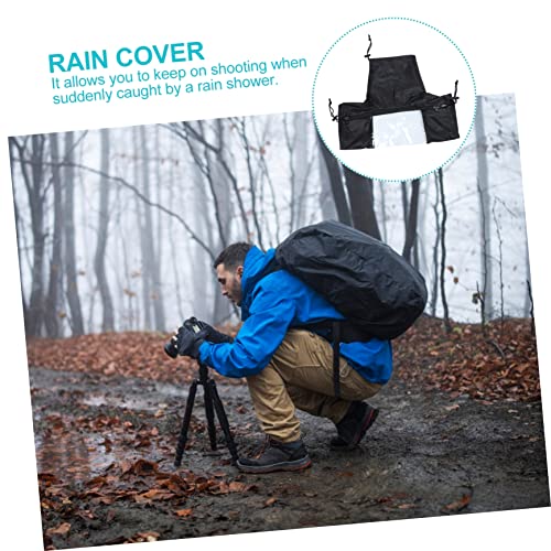 Funda de lluvia para cámara réflex impermeable para proteger de polvo en exterior 4