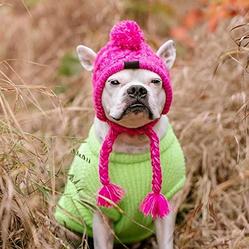 MiOYOOW Knitted Wool Winter Dog Hat #TOP25