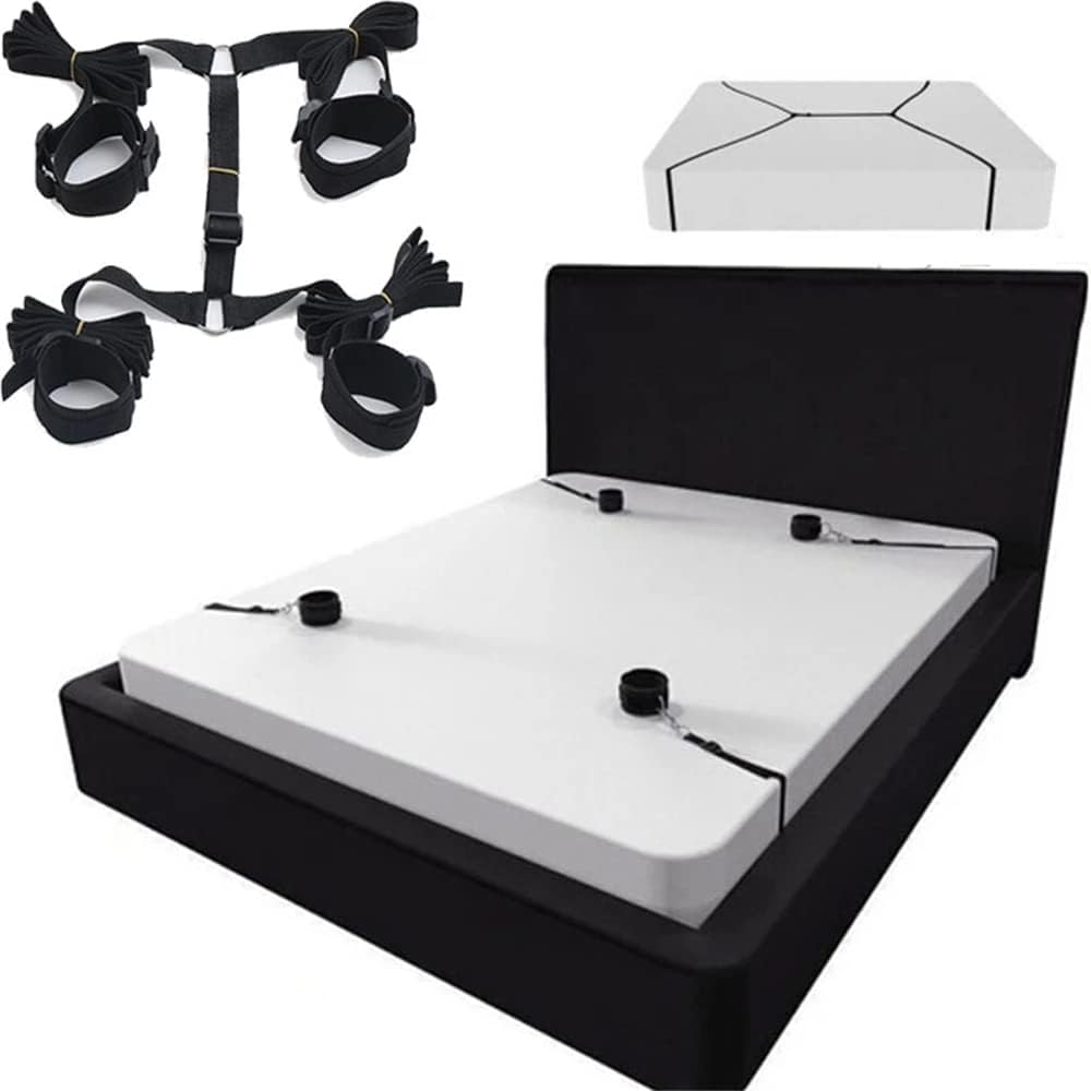Correas RomáNticas Regolabile Noches íNtimos Yoga Ajustable Discreto Banda Aniversario Regalo Accesorio para parejas 7Y16