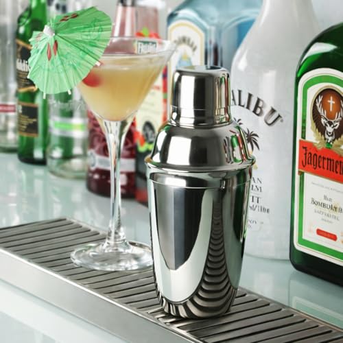 Stainless Steel Mini Cobbler Cocktail Shaker 10oz – Compact Drink Mixer for Home Bar, Cocktails & Bartending - Image 6