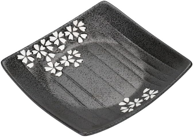 Dessert Plates Japanese Style Ceramic Plate Dish Square Dinner Plate Dish Creative Stoneware Tableware Snack Plate Dessert Plate Sushi Plate Dessert P