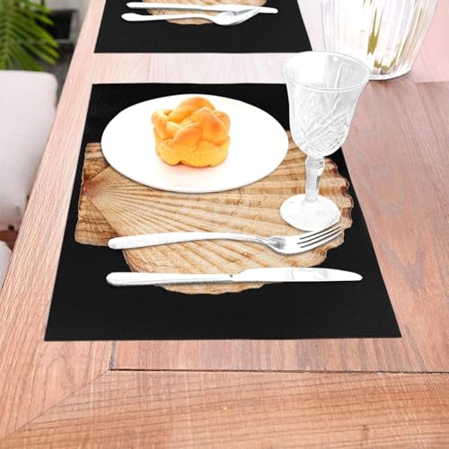 Set de table extérieur motif coquillage pour repas de jardin et terrasse