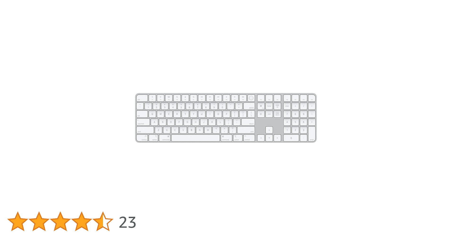 キーボード Apple Magic Keyboard Touch ID, Trackpad Magic Keyboard com Touch ID e teclado numérico para modelos