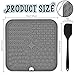 ROELLY Schleckmatte, 2er-Set, Leckmatte für Hunde Mit Silikonspatel, Slow Feeder, Hundesachen, Mit Saugnapf, BPA-Frei, Zum Baden, Füttern, Trainieren