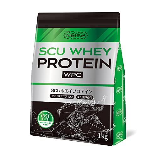 NICHIGA(ニチガ) SCU ホエイプロテイン 1ｋｇ [ rBSTホルモン剤不使用]...