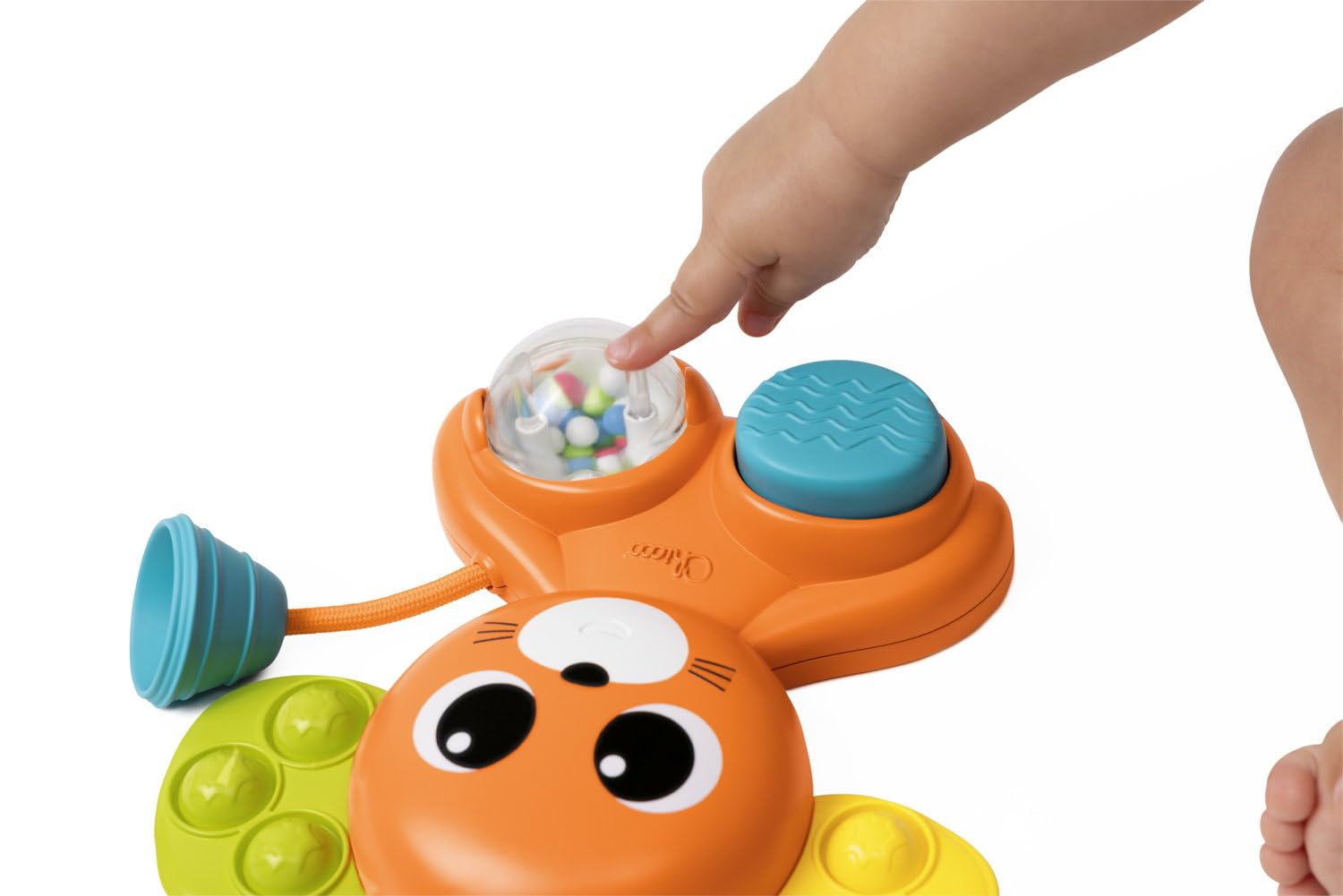 Chicco Gioco Topo Multiattività Pannello a Forma di Topolino 3 Materiali 6-36 Mesi