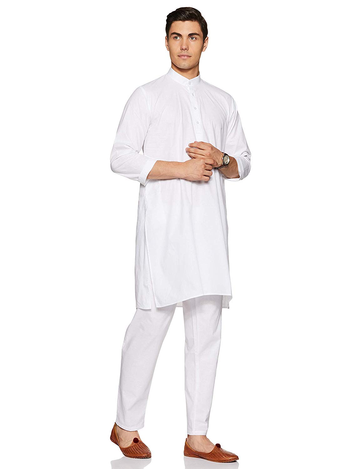 royal kurta Men's Linen Kurta Pyjama Set-picture-39