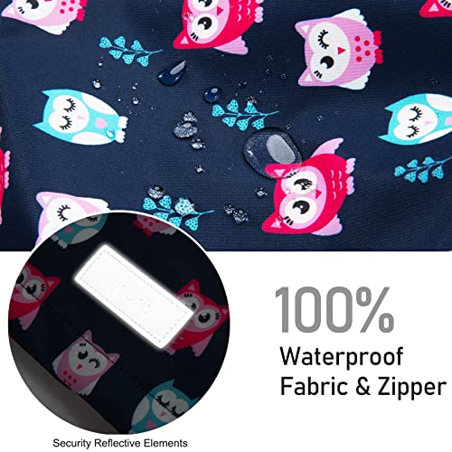Image of Waterproof Kids Rain Jackets With Hood,Lightweight Toddler Raincoat For Boys Girls,Kids Clothes Windbreaker Jacket