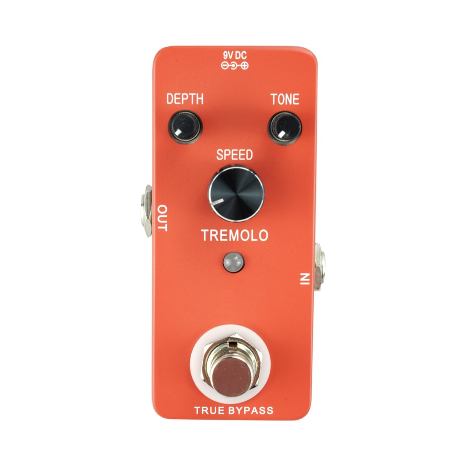 modulacyjny pedał gitarowy Klasyczny Pedał Efektów Gitarowych Tremolo Obudowa Ze Stopu Cynku True Bypass Akcesoria Gitarowe Części Do Gitary