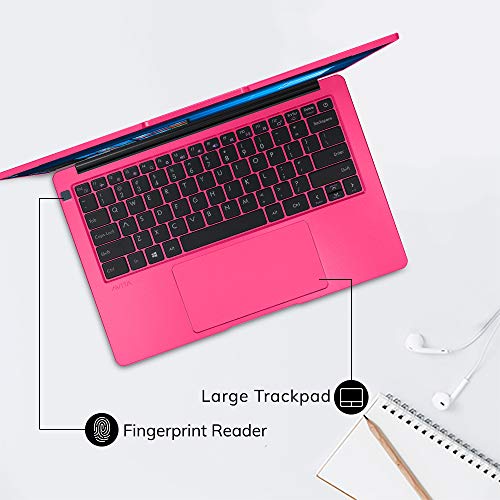 Image of AVITA LIBER V14 NS14A8INW561-CRA 14-inch Laptop (AMD R7-3700U /8GB /512GB SSD /FHD /Windows 10 Home /Radeon RX Vega 10 Graphics / 1.25KG),Charming Red