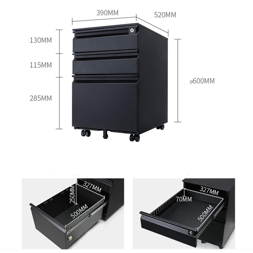 Vitello File Cabinet con Serratura Commerciale Quali White Office Sto Safe & Slish Documento per Casa & Ufficio Secure File ment Solut