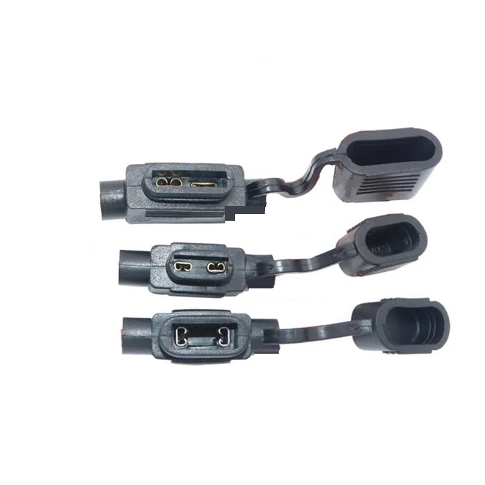 Portafusibile impermeabile 32 V piccolo e medio 18/16/14/12/10AWG e lama auto 2A 3A 5A 7. 10A 15A 20A 25A 30A 35A 40A (20A, Medium 1 coppia, 14 AWG)