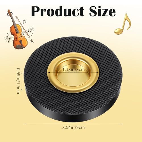 image for Quilax Cello Rock Stop Stand, Rock Stop Endpin Stand Holder with Reinf
