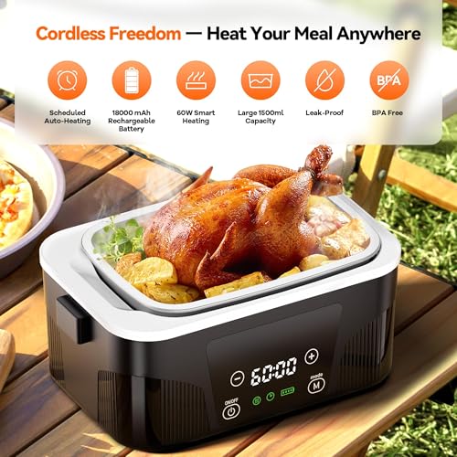 Cordless Electric Lunch Box - image 2