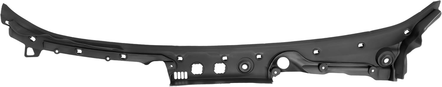 Windshield Wiper Cowl Panel Grille Compatible with 2011-2016 BMW 528i 535i/d 550i M5 ActiveHybrid 5 Replace for 51717203124 Air Inlet Window Cover Plastic(PP)