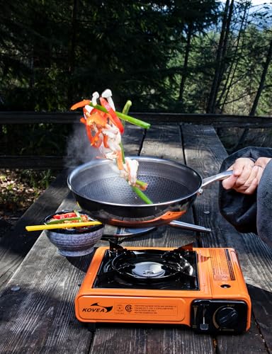 Wok de Acero Inoxidable 26 cm con Tapa de Vidrio miniatura 5