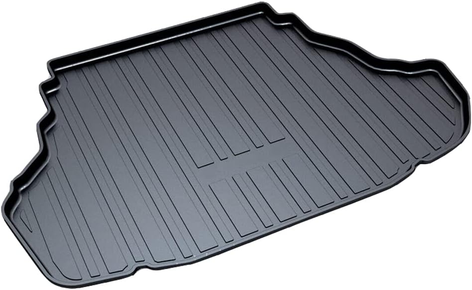 Camry Cargo Liners,Rear Cargo Trunk Tray Floor Mats Compatible with 2013 2014 2015 2016 2017 Toyota Camry (No Hybrid Models),All Weather Protector Custom 3D Waterproof Durable Odorless TPO Accessories