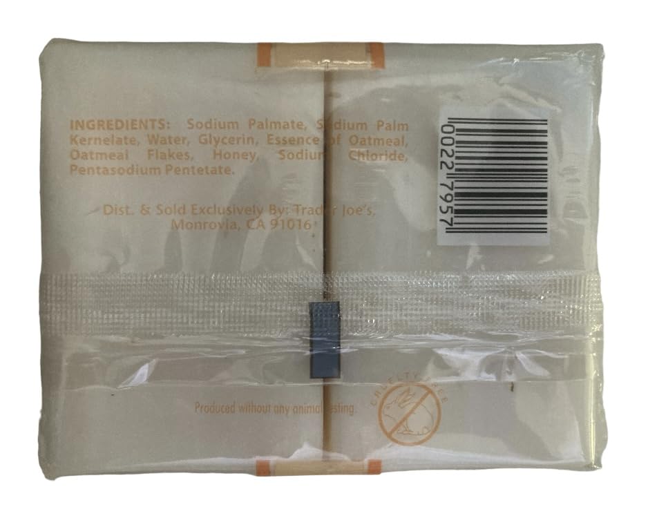 Image of Generic Jabon de avena y miel Trader Joe's por Trader Joe's (paquete de 2 unidades)