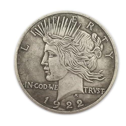 Replica 1922 Peace Dollar Coin Liberty American Liberty Coin United States of America Souvenir Replica for Collection Party Gifts