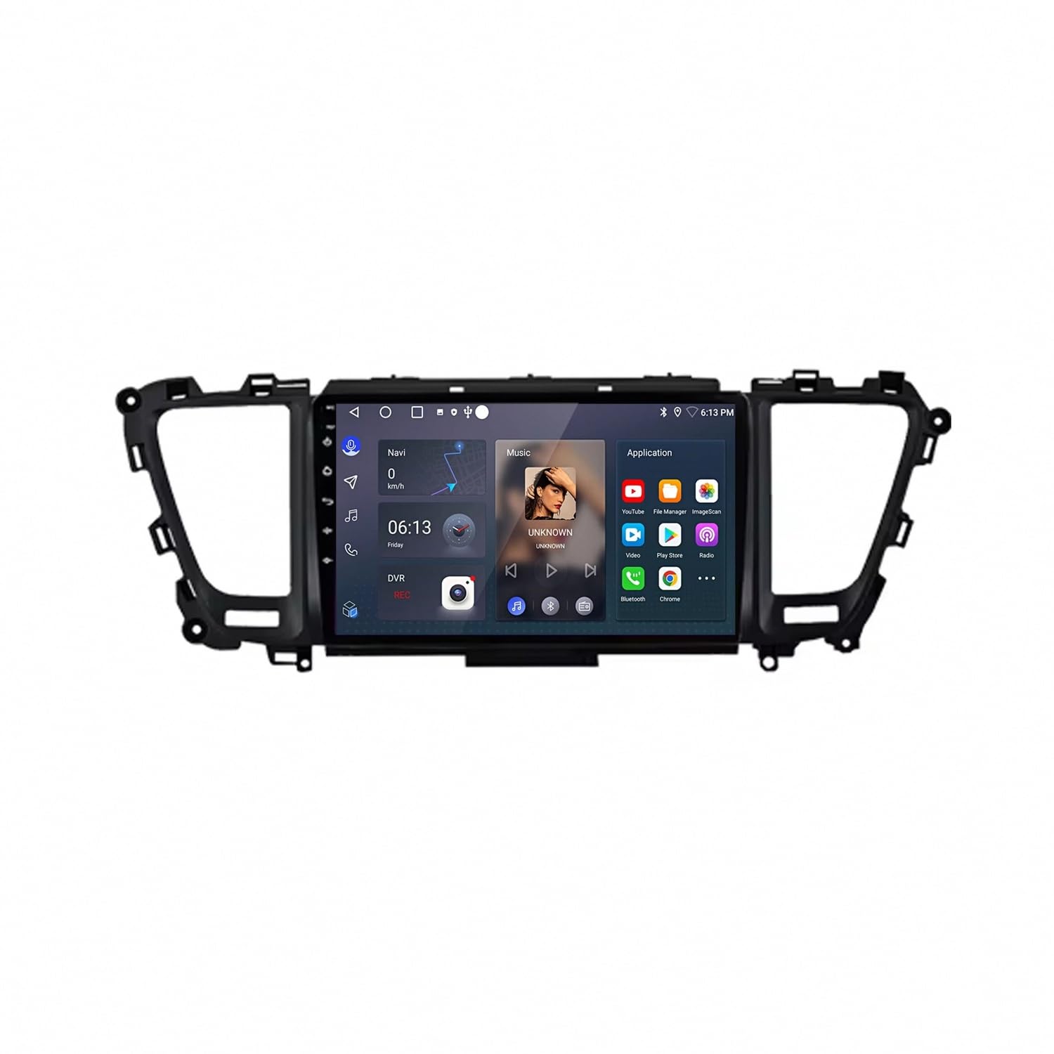 Radio 2 DIN CarPlay para Kia Sedona Carnival 14-20 Pantalla HD 1G+32G y Camara 8