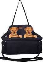 Cadeirinha Assento Dupla Para Viajar Com 2 Pets no Carro Cães Gatos Viagem Segura Confortável Até 30kg