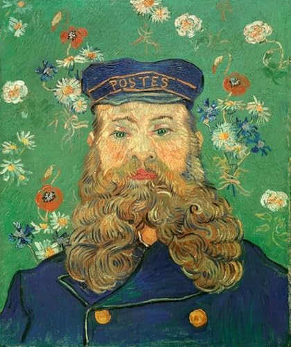 Decora tus paredes vacías con el cuadro lienzos Bildnis Roulin de Van Gogh de 60x90cm