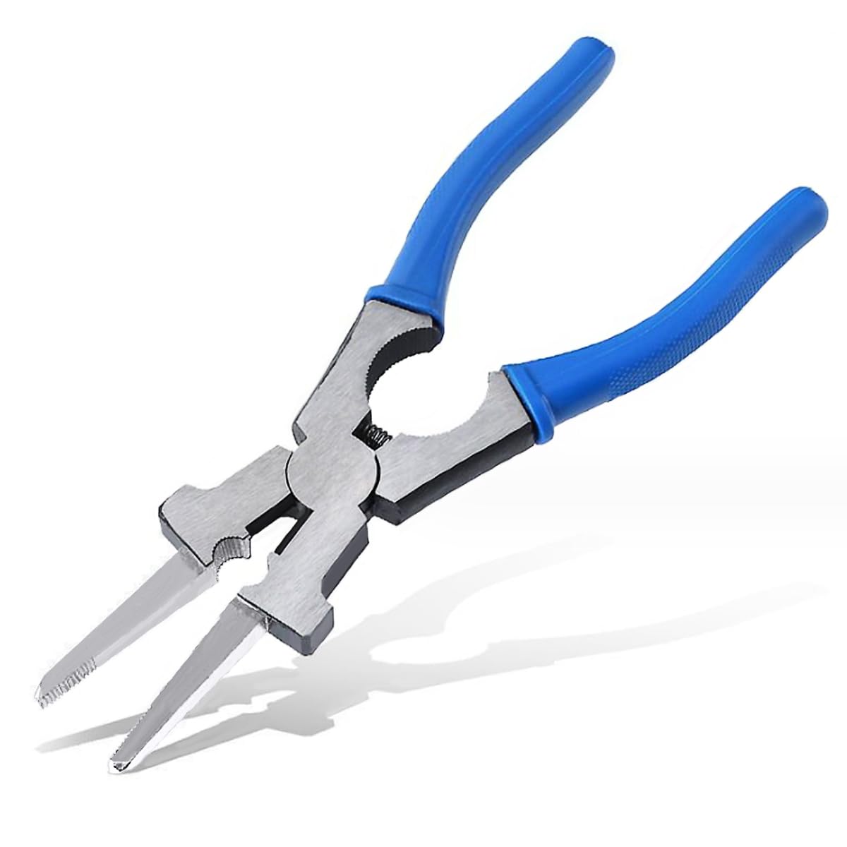 8" MIG Welding Pliers, High Carbon Steel Multi-Functional Welding Pliers, Anti-Rust Mig Welder Plier Clip Tool, Professional Welding Soldering Tool