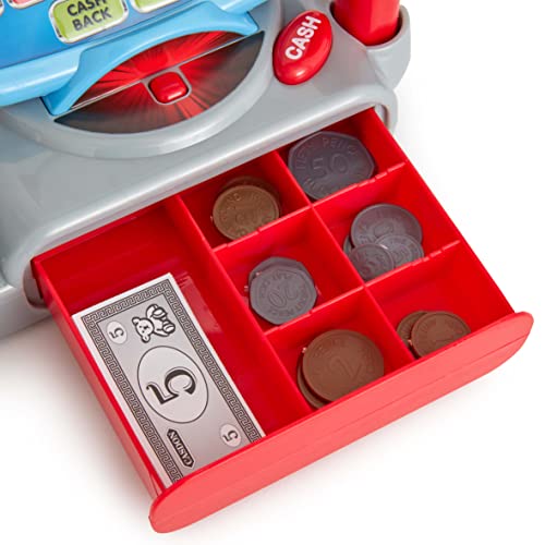 Casdon-Supermarket-Interactive-Toy-Shopping-Till-for-Children-Aged-3-Includes-Working-Calculator-Microphone-Scanner-More