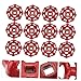 VILLCASE 12pcs Water Valve Shut Off Tools Radiator Valve Handle Sprinkler Key Decorative Handles