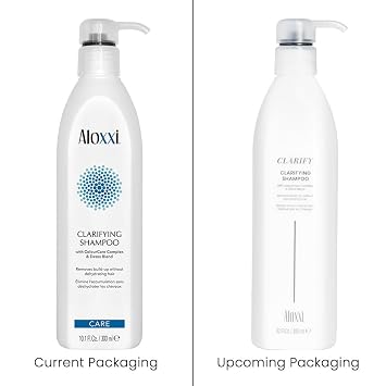 ALOXXI Clarifying Shampoo for Color-Treated Hair Gentle Hair Cleanser Removes Product Build-Up and Residue, 10.1 Fl Oz