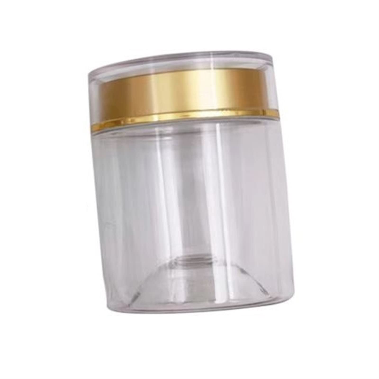 JINGYAN Storage Jars Jar Empty Cosmetic Container Cream Lotion Coffee Powder Honey Bottle With Double Gold-Plated Cover