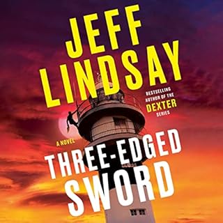 Three-Edged Sword Audiolibro Por Jeff Lindsay arte de portada