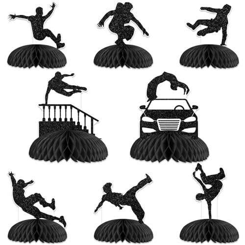 Décoration fête Parkour en nid d'abeille pour réussir une baby shower originale