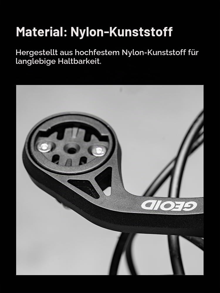 GEOID CC700 Fahrradcomputer mit Halterung Set – 2,8" Farbdisplay GPS