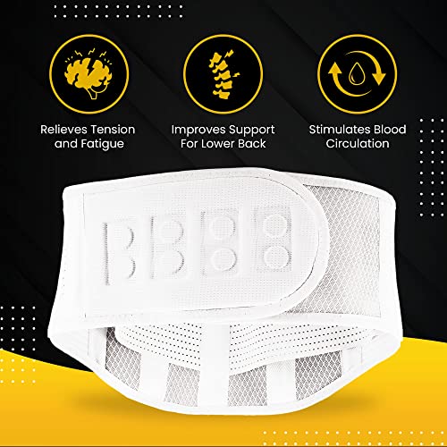 Magnetrx WAIST Magnet Wrap For Back & Lumbar Support - Ultra Strength Magnetic Back Belt thumb #6