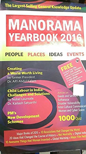 Image of Manorama Yearbook 2016