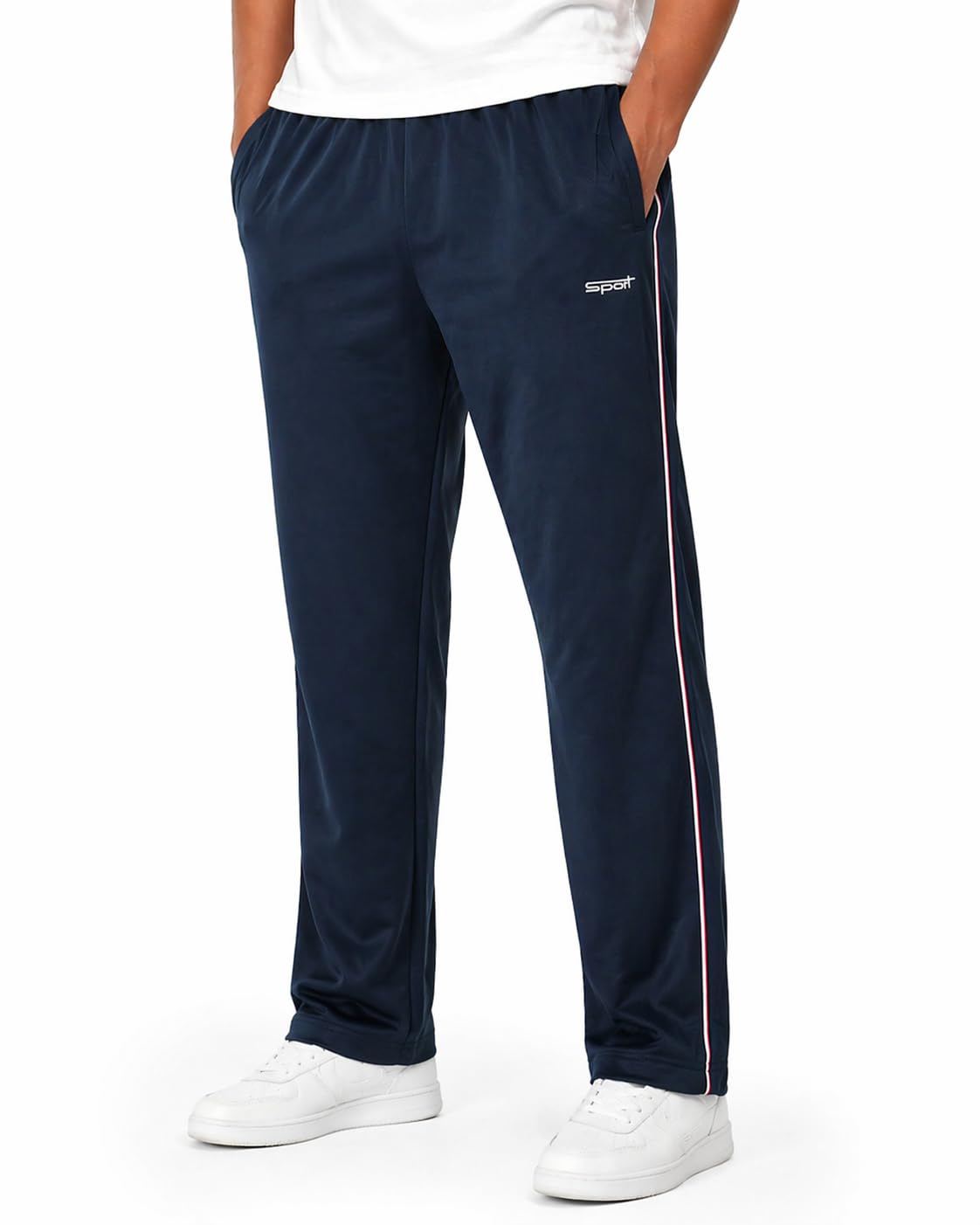 Soltice Herren Jogginghose aus Mikrofaser, schnelltrocknend, Bequeme Freizeithose mit Taschen, leichte Sporthose mit Tunnelzug (M bis 3XL)