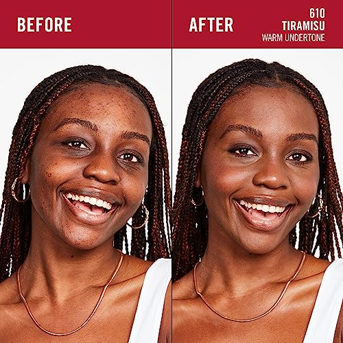 Rimmel Lasting Finish 35Hr Foundation 610 Tiramisu, Full Coverage, Hydrating, SPF20, Hyaluronic Acid, Vitamin E - Image 3