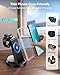Wireless Charger for Samsung: 3 in 1 Wireless Charging Station for Samsung Galaxy Watch 8 7 6 5 4 3 Pro Classic Galaxy Buds - Charger Dock Stand for S25 S24 Ultra S23 S22 S21 Note Z Fold Android