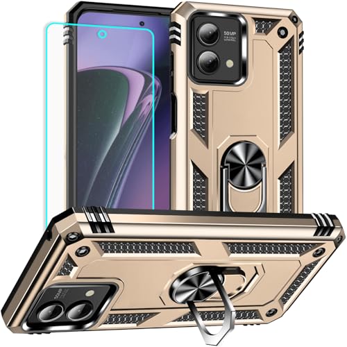 Anti-chute coque Moto G Stylus 5G 2023 protection écran robuste or