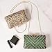 Imagen de CORIOS Bolso de Fiesta para Mujer Diamantes de Imitación Clutch Bolso de Boda Elegante Bolsa de Noche Formal Bolsos Bandolera Bolso de Hombro Pequeña para Fiesta de Graduación Boda Banquete Multicolor