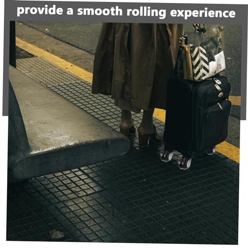 2pcs Luggage Replacement Wheel Swivel Caster Wheels for Suitcase and Trolley Easy Installation Travel Luggage Parts Smooth Bearings3